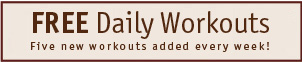 The Daily workout at Acacialifestyle.com